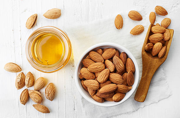 Almond Oil a Protector of Health and Beauty. istockphoto