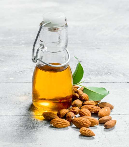 Almond Oil a Protector of Health and Beauty. istockphoto