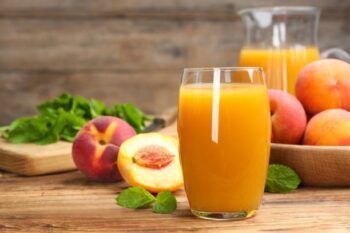 How many benefits of Drinking peach juice?